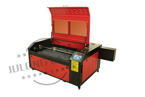 Julong laser co2 lasercutter laser graveur bois/cuir/acrylique machine de gravure 6040 9060 60W machine laser - Product Image 4
