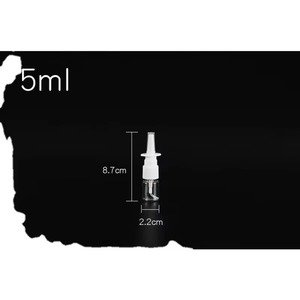 Échantillon GRATUIT – Bouteille de pulvérisation nasale en plastique pour animaux de compagnie, vente en gros, 5, 6, 10, 20 ml, vide, pour nettoyage nasal, emballage brun, noir, transparent - Product Image 3