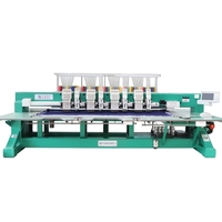 Machine à broder industrielle SNWSIM à 12 têtes avec ruban combiné