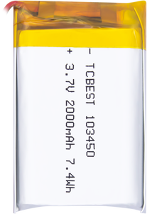 厂家批发TC103450 <span class=keywords><strong>3</strong></span>.7v 1700毫安时聚合物锂离子电池家用电器电动工具高品质电池 - Product Image 4