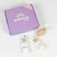 Maquillage personnalisé cosmétique soins de la peau expédition mailer boîte de papier biodégradable luxe carton bouteille de parfum emballage boîte