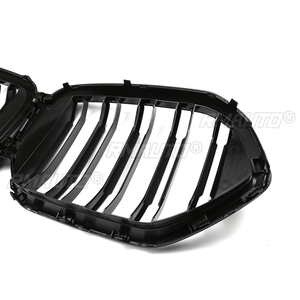 กระจังหน้ารถยนต์สำหรับ BMW X6 G06 2020+ รุ่น Racing Sport สีดำเงาแบบสองแถบ  อะไหล่เปลี่ยนกระจังหน้าหม้อน้ำ - Product Image 6