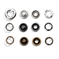 Boutons-pression en acier inoxydable coloré en forme de cinq griffes, en cuivre, creux, pour ceintures en sangle, boutons pour tissu, pressions DIY, en stock