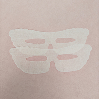 Masque facial en tissu non tissé hydratant, nourrissant, blanchissant, doux pour la peau, taille personnalisée