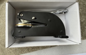 Sceau à embosser manuel <span class=keywords><strong>personnalisé</strong></span> en acier inoxydable de grande taille pour usage bureautique, livres, enveloppes, serviettes, certificats - Product Image 2
