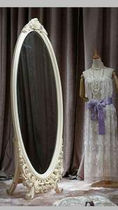 กระจกตกแต่งสแตนเลสสตีลทันสมัย ทนทาน ใช้ได้ทั้งในห้องน้ำ ห้องนั่งเล่น ห้องนอน ติดผนังหรือตั้งพื้นได้ - Product Image 2