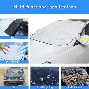 PE Windshield Sun <b>Shade</b> - Reflective UV Block Waterproof and Warm Foldable - Product Image 4