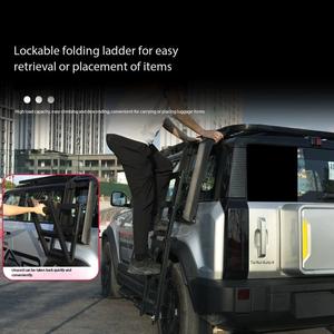 Escalera Lateral Plegable de Aleación de Aluminio para Accesorios de Jaecoo J6, para Accesorios de Chery ICAR 03, para Accesorios de Jetour - Product Image 4