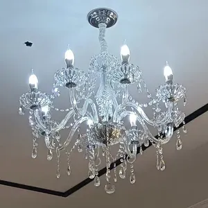 Lighting Luxury Dining Room Crystal Luxury Chandelier Living Room Villa Study Decoration Ceiling Lighting