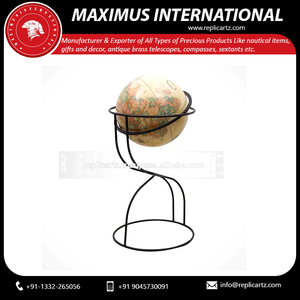 Maximus International MS-264 - Soporte de trípode para globo terráqueo de metal estilo Art Deco, para exhibición educativa en escritorio - Duradero y ecológico - Product Image 5