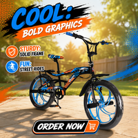 Vélo pour enfants durable à prix de gros d'usine, cadre en acier à haute teneur en carbone, 12, 14, 16, 18, 20 pouces