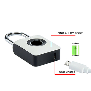 90g khóa còng nhẹ có thể sạc lại pin TSA được chứng nhận cho hành lý sân bay-bóng trắng cho gỗ/Nhôm - Product Image 3