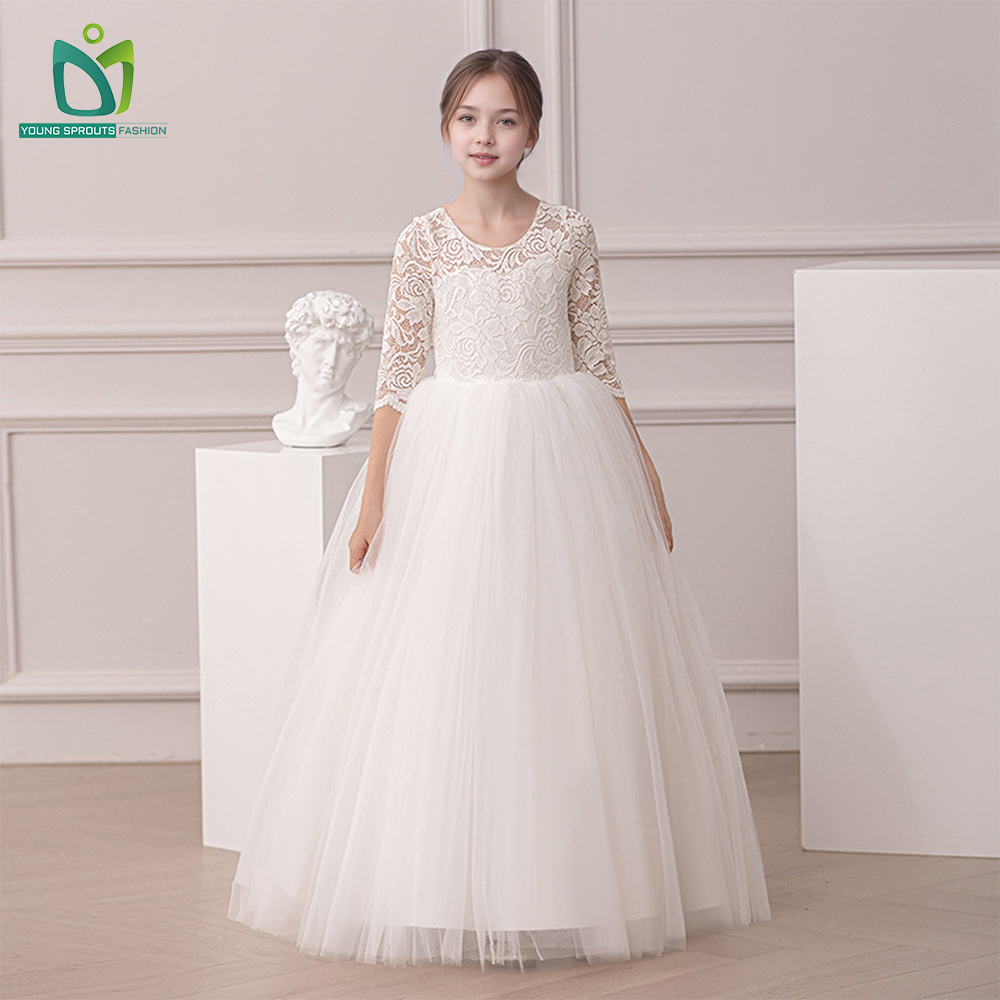Ball Gown White Party Frock Designs For Ladies White Frock Design