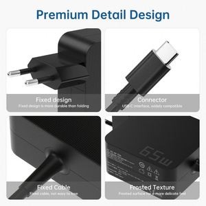 Usine 65W USB TYPE C Ordinateur <span class=keywords><strong>Portable</strong></span> Adaptateur Secteur <span class=keywords><strong>Portable</strong></span> <span class=keywords><strong>Portable</strong></span> Mur GAN Chargeur pour <span class=keywords><strong>Asus</strong></span> Lenovo Dell HP MacBook Ordinateur <span class=keywords><strong>Portable</strong></span> Téléphone - Product Image 3