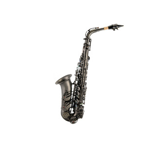 Sassofono Contralto Drop E, Strumento in Ottone, Finitura Nero Opaco Nichelato, Y-AS-990 - Product Image 5