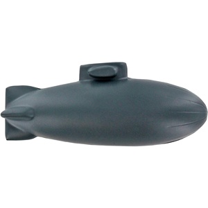Bola de estrés de juguete antiestrés de PU submarino con logotipo personalizado - Product Image 1