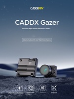 Caméra FPV couleur CADDX Gazer avec vision nocturne en basse lumière et qualité d'image améliorée par l'IA, fabriquée en Chine
