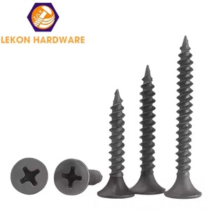 <span class=keywords><strong>Phillips</strong></span> chéo lõm chìm Đầu phẳng khai thác vít gỗ vít đen thép mạ kẽm đồng thau 304 thép không gỉ - Product Image 1