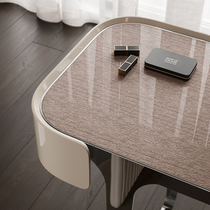 Moment Light Luxury Dressing <b>Table</b> Cloakroom Italian Villa Designer Makeup <b>Table</b> <b>Bed</b> End High-end B Made in China Moment L - Product Image 4