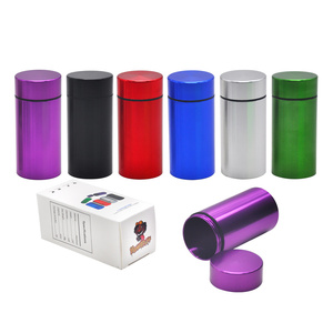 Custom logo Vacuum Sealed Tobacco Container Airtight Smoking <strong>Stash</strong> Jar Tobacco <strong>Box</strong> - Product Image 6