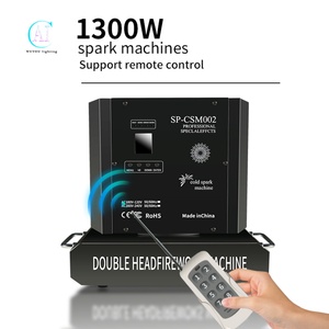 New Arrive 1300w Double Head Rotation Fireworks Machine Stage Wireless Cold Sparklers Machine - Product Image 2