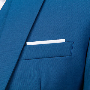 Slim Fit Heren Tweedelige Zakelijke Smoking Ademende En Antistatische Bruidegom Trouwjurk Geplooide Voorste Stijl - Product Image 5