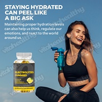Vitahealthy OEM/ODM/Halal Marque Privée Complément Alimentaire Biologique Gummies Électrolytes Hydratants Vegan Sans Gluten Non