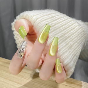 Para Frenshion 1KG <span class=keywords><strong>Fluorescente</strong></span> <span class=keywords><strong>Verde</strong></span> Reflectante Brillo Ojo de gato Gel UV Semipermanente Arte Brillo Esmalte de uñas - Product Image 5