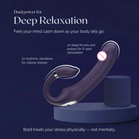 Jouets sexuels 2 en 1, vibromasseur double E pour la masturbation féminine, vibromasseur en forme de C pour le point G, pour sex-shop