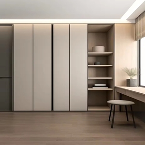 Modern Home Full Wall <strong>Wardrobe</strong> Integrated Design Multi Functional <strong>Storage</strong> <strong>Unit</strong> for Bedroom Living Area Villa - Product Image 5