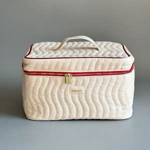 Extra Large Thickened Pure Cotton Makeup <b>Bag</b> Autumn New Style Beautiful <b>Bag</b>, Handheld 100% Cotton Multi-Functional <b>Toiletry</b> <b>Bag</b> - Product Image 6