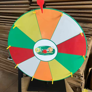 Premier 1m 100cm 40in roue de prix PVC roue de Fortune support de jeu Logo personnalisé pour panneaux d'affichage et récompenses - Product Image 1