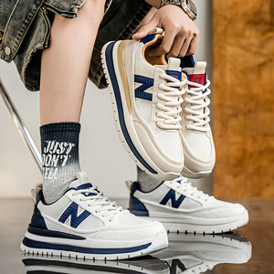 Nuove scarpe da uomo BOLUNE: nuova superficie in Mesh, scarpe sportive Sole morbide traspiranti e comode, scarpe versatili e Casual - Product Image 4