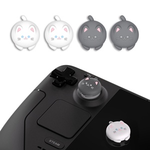 PlayVital Custom Silicone Joystick Thumb Stick Cover Case <b>Grips</b> Thumbstick Cap for Steam Deck - Product Image 3