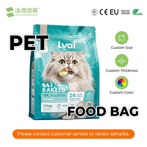Bolsa de Embalaje para Comida Húmeda de Mascotas/Gatos con Logotipo Personalizado al por Mayor, Bolsa Reutilizable con Cierre Hermético para Comida de Gato, Bolsa para Golosinas de Perro - Product Image 3