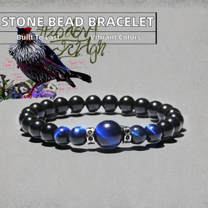 Wholesale Trendy Geometric <b>Crystal</b> Rhinestone 8mm Colorful Matte Unisex Combination <b>Bracelets</b> for Anniversary - Product Image 2