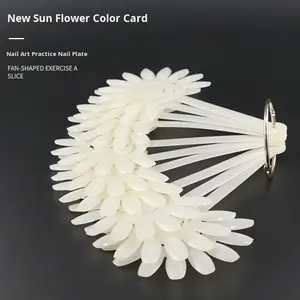 Tablero <span class=keywords><strong>de</strong></span> exhibición <span class=keywords><strong>de</strong></span> tarjeta <span class=keywords><strong>de</strong></span> Color <span class=keywords><strong>de</strong></span> <span class=keywords><strong>uñas</strong></span> Diseño <span class=keywords><strong>de</strong></span> <span class=keywords><strong>girasol</strong></span> ecológico Logotipo personalizable Consejos <span class=keywords><strong>de</strong></span> práctica <span class=keywords><strong>de</strong></span> <span class=keywords><strong>uñas</strong></span> para uso en salón - Product Image 3