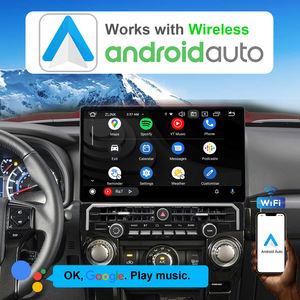 Estéreo Inalámbrico <span class=keywords><strong>para</strong></span> Auto con CarPlay y Android Auto <span class=keywords><strong>para</strong></span> Toyota 4Runner 2009 - Pantalla Táctil HD Android de 16 Pulgadas, Navegación GPS, Radio, Bluetooth - Product Image 4