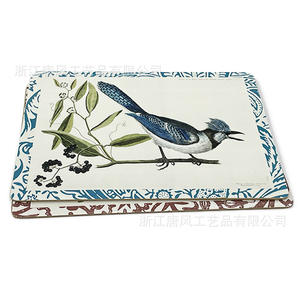 Set de table carré en liège personnalisé Tangfeng, antidérapant, isolant thermique, pour vaisselle occidentale, design en panneau MDF écologique TW6523 - Product Image 1