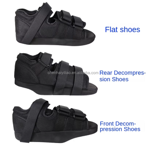 Sapatos Ortopédicos Pós-Operatórios Leves com Suporte para os Pés e Cunha de Calcanhar Ajustável para Alívio e Cicatrização de Úlceras no Calcanhar - Product Image 5