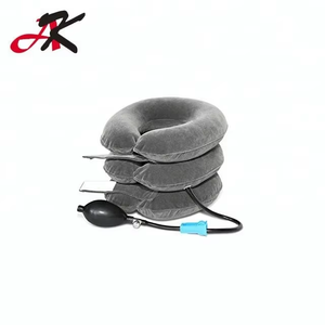 <span class=keywords><strong>Collare</strong></span> cervicale gonfiabile a <span class=keywords><strong>collo</strong></span> d'aria flanella a pressione d'aria morbida - Product Image 3