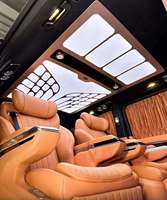 Kit d'accessoires intérieurs pour Metris, éclairage de toit de luxe pour l'intérieur de la voiture, design LED, dôme électrique pour le toit avant, matériau ABS