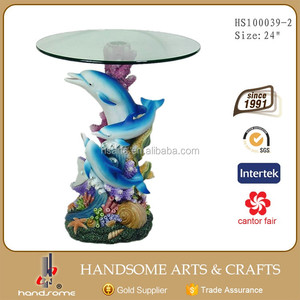 <span class=keywords><strong>Fontaine</strong></span> d'eau extérieure en résine de conception moderne de 24 pouces, table basse en verre, mobilier de salon pour usage domestique - Product Image 5