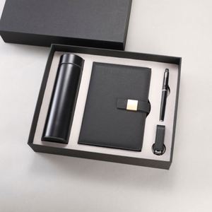 Personalized Customized A5 Notebook Gift Set High Quality Notebook Diary With Gift <b>Box</b> and Pens USB Custom Notebook With Logo - Product Image 3