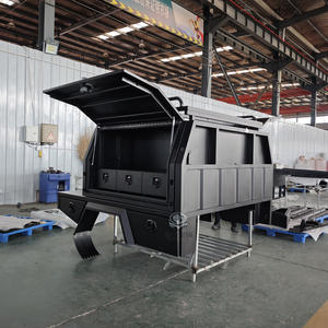 Auvent rigide rétractable en alliage d'aluminium personnalisé pour UTE à cabine simple/double - Camping - Toyota pour Mitsubishi Navara NP300 <span class=keywords><strong>F150</strong></span> - Product Image 6