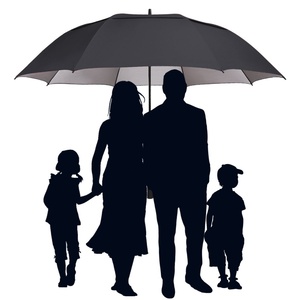 Free Sample Wholesale 30 Inch Large Windproof logo Prints Big Luxury Promotional Branded Custom Golf <b>Umbrella</b> with logo - Product Image 2