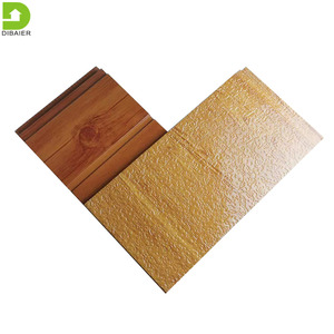 tablero de la <span class=keywords><strong>casa</strong></span> prefabricado material de construcción de <span class=keywords><strong>bocadillo</strong></span> de aluminio aislado <span class=keywords><strong>del</strong></span> revestimiento exterior de 16 mm - Product Image 1