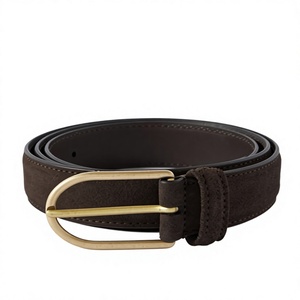 Cinturón de Cuero Vacuno con Patrón Floral Vintage para Hombre, Marca BS INTERNATIONAL, Hebilla de Acero con Diseño de Calavera, Impermeable, 38cm de Ancho, 138cm de Largo - Product Image 2