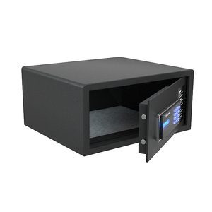 Coffre-fort de <span class=keywords><strong>chambre</strong></span> <span class=keywords><strong>d</strong></span>'hôtel 5 étoiles de luxe avec clavier éclairé finition noire et grand écran LED, adapté aux ordinateurs portables de 15 pouces - Product Image 3