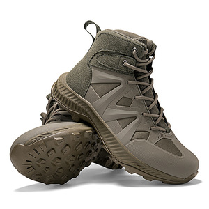 Chaussures de sport basses polyvalentes de couleur beige désert pour hommes, idéales pour le fitness en extérieur et l'exploration urbaine - Product Image 3